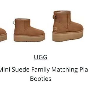 UGG Tan Suede Booties